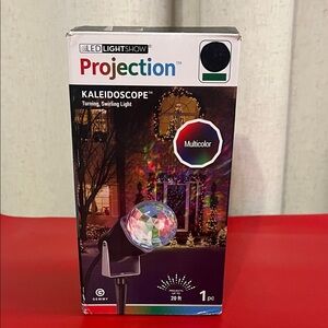 Gemmy Multicolor LED Projection light Kaleidoscopes- No. 88579 - NEW IN BOX
